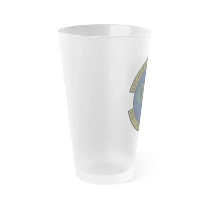 628 Logistics Readiness Squadron AMC (U.S. Air Force) Frosted Pint Glass 16oz - Go Mug Yourself