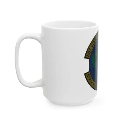 628 Logistics Readiness Squadron AMC (U.S. Air Force) White Coffee Mug - Go Mug Yourself