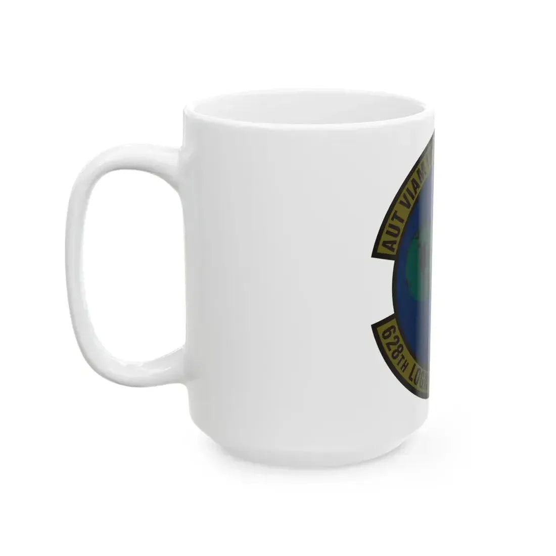 628 Logistics Readiness Squadron AMC (U.S. Air Force) White Coffee Mug - Go Mug Yourself