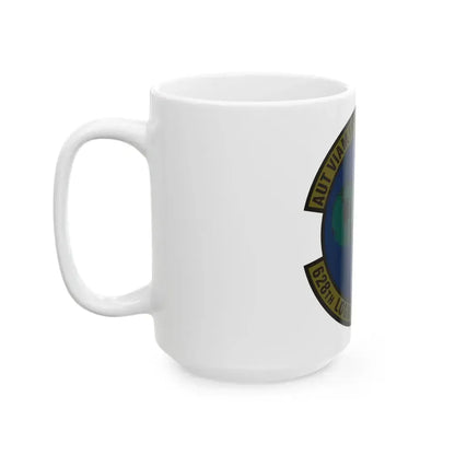 628 Logistics Readiness Squadron AMC (U.S. Air Force) White Coffee Mug - Go Mug Yourself