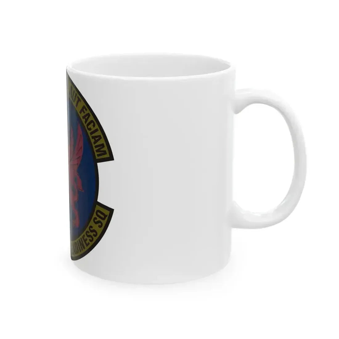 628 Logistics Readiness Squadron AMC (U.S. Air Force) White Coffee Mug - Go Mug Yourself