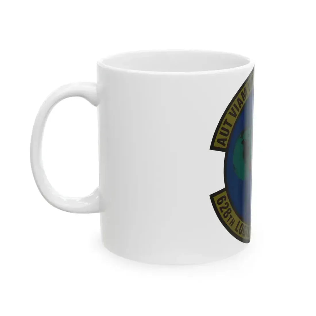 628 Logistics Readiness Squadron AMC (U.S. Air Force) White Coffee Mug - Go Mug Yourself