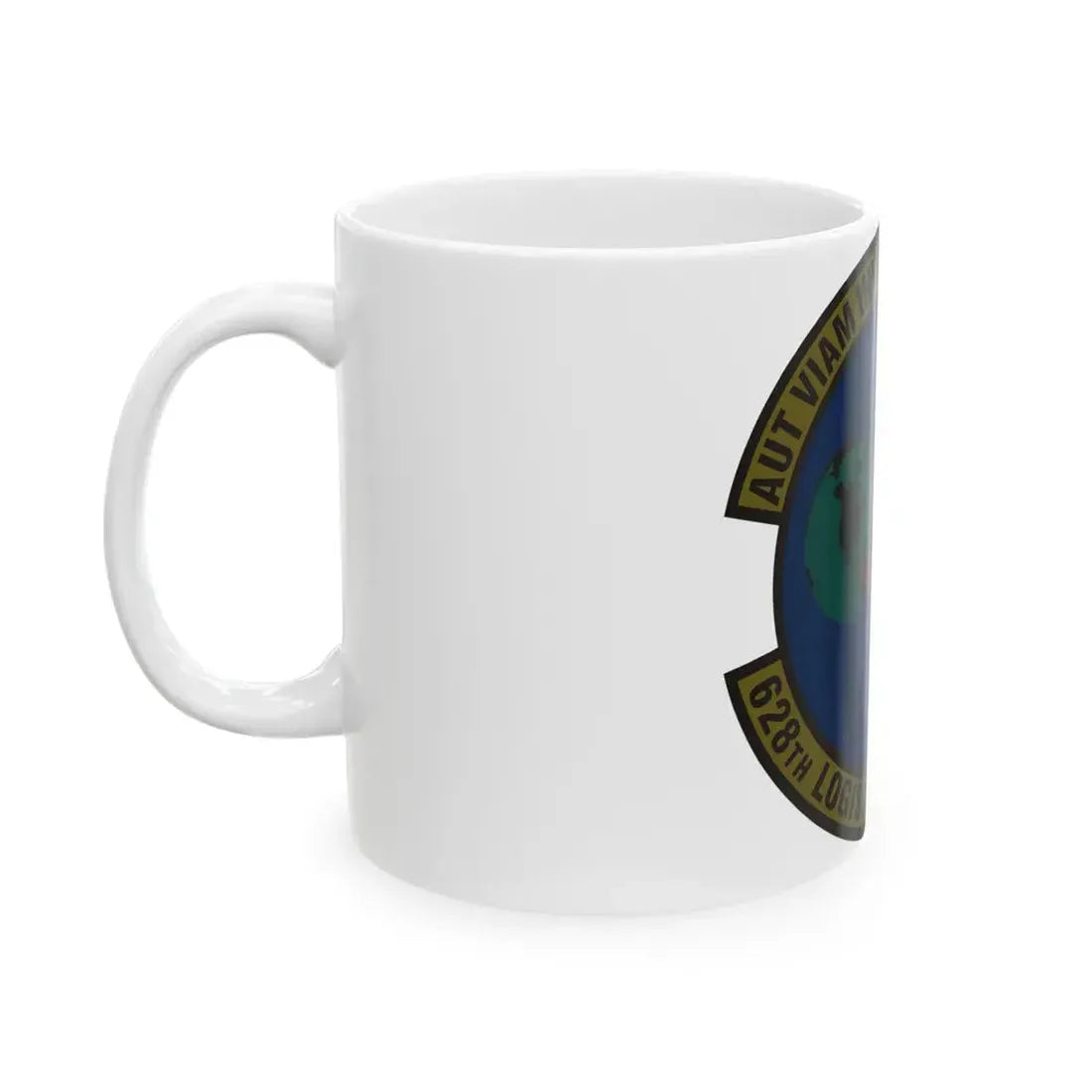 628 Logistics Readiness Squadron AMC (U.S. Air Force) White Coffee Mug - Go Mug Yourself