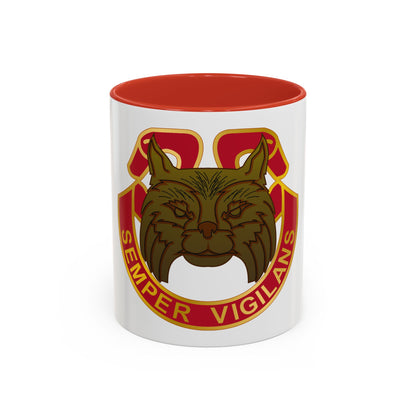 14 Antiaircraft Artillery Gun Battalion (U.S. Army) Accent Coffee Mug