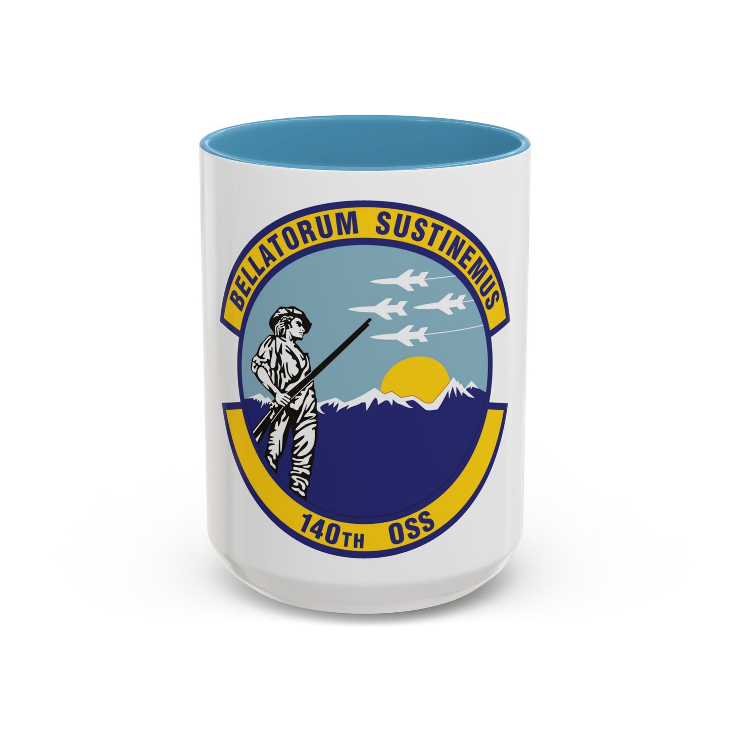 140th Operations Support Squadron (U.S. Air Force) Accent Coffee Mug