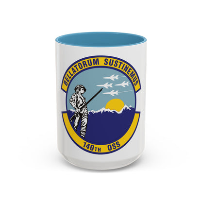 140th Operations Support Squadron (U.S. Air Force) Accent Coffee Mug