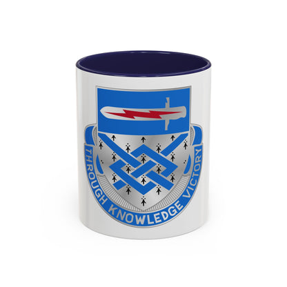 107 Military Intelligence Battalion (U.S. Army) Accent Coffee Mug