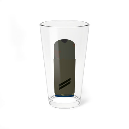 HA OS5 13 Obergefreiter San L (Military Rank) Pint Glass 16oz
