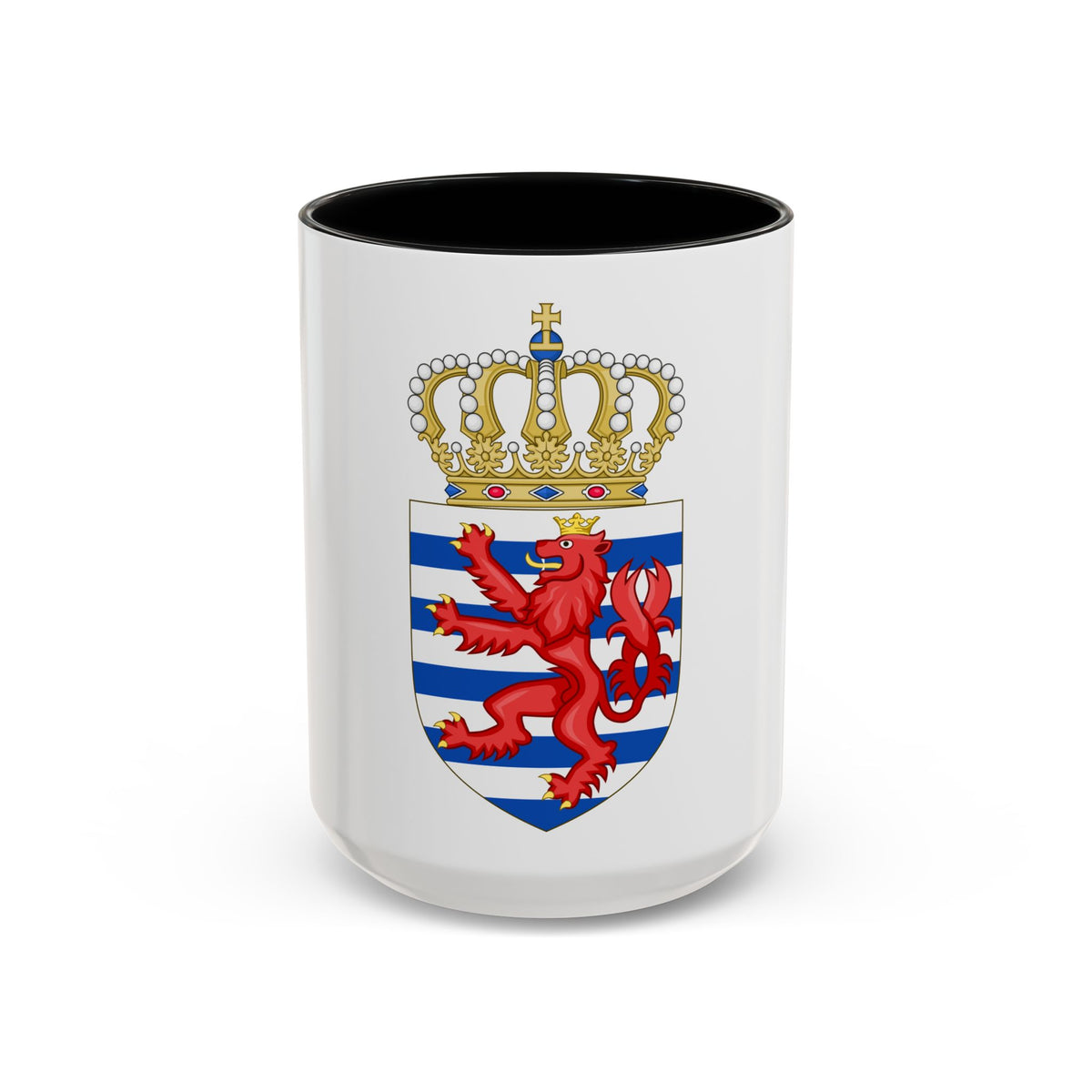 Lesser coat of arms of Luxembourg - Accent Coffee Mug