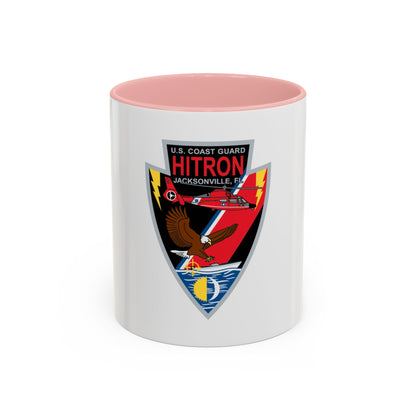 USCG HITRON Jax FL (U.S. Coast Guard) Accent Coffee Mug