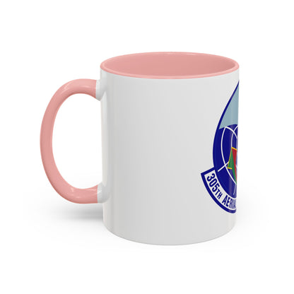 305 Aerial Port Squadron AMC (U.S. Air Force) Accent Coffee Mug