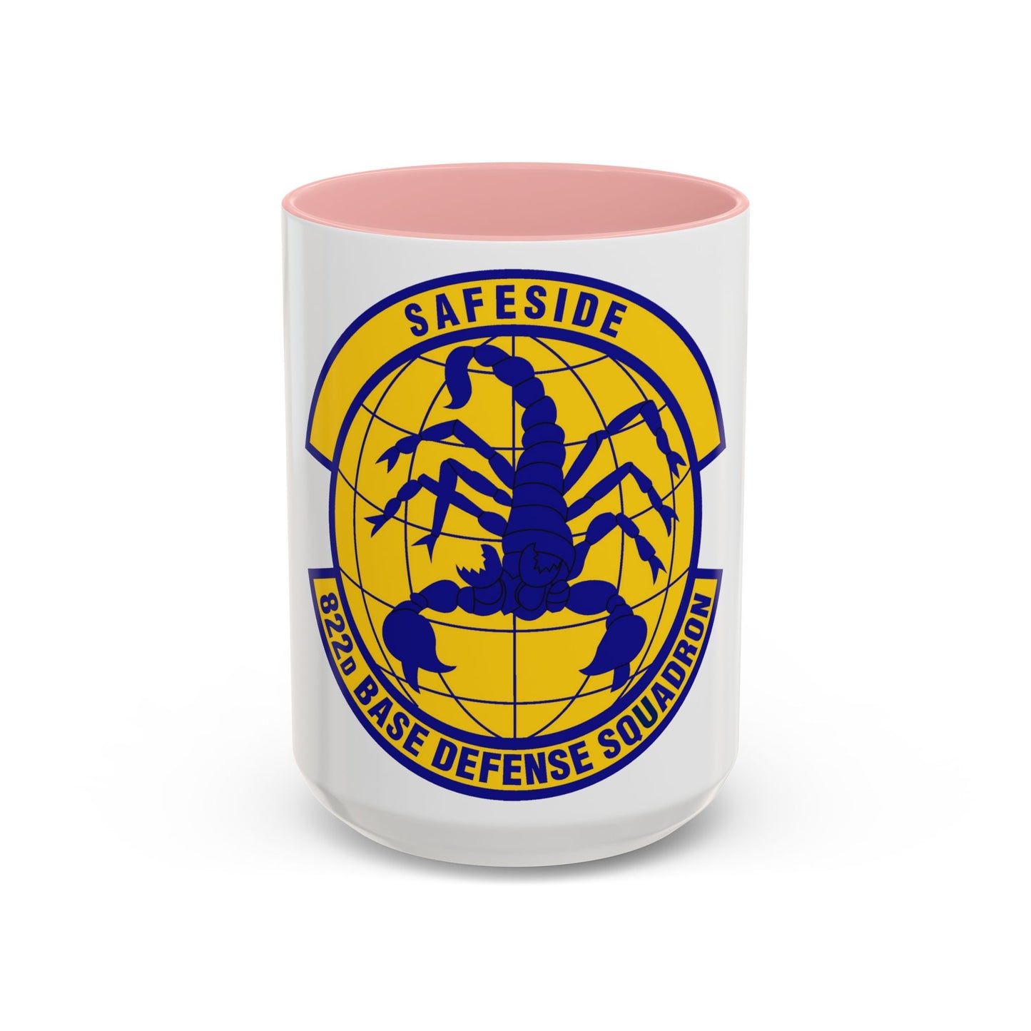 822 Base Defense Squadron ACC (U.S. Air Force) Accent Coffee Mug