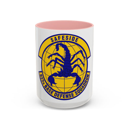 822 Base Defense Squadron ACC (U.S. Air Force) Accent Coffee Mug