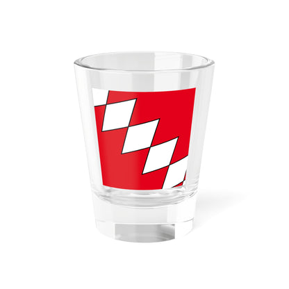 CHE Biel-Benken Flag (Switzerland) Shot Glass 1.5oz