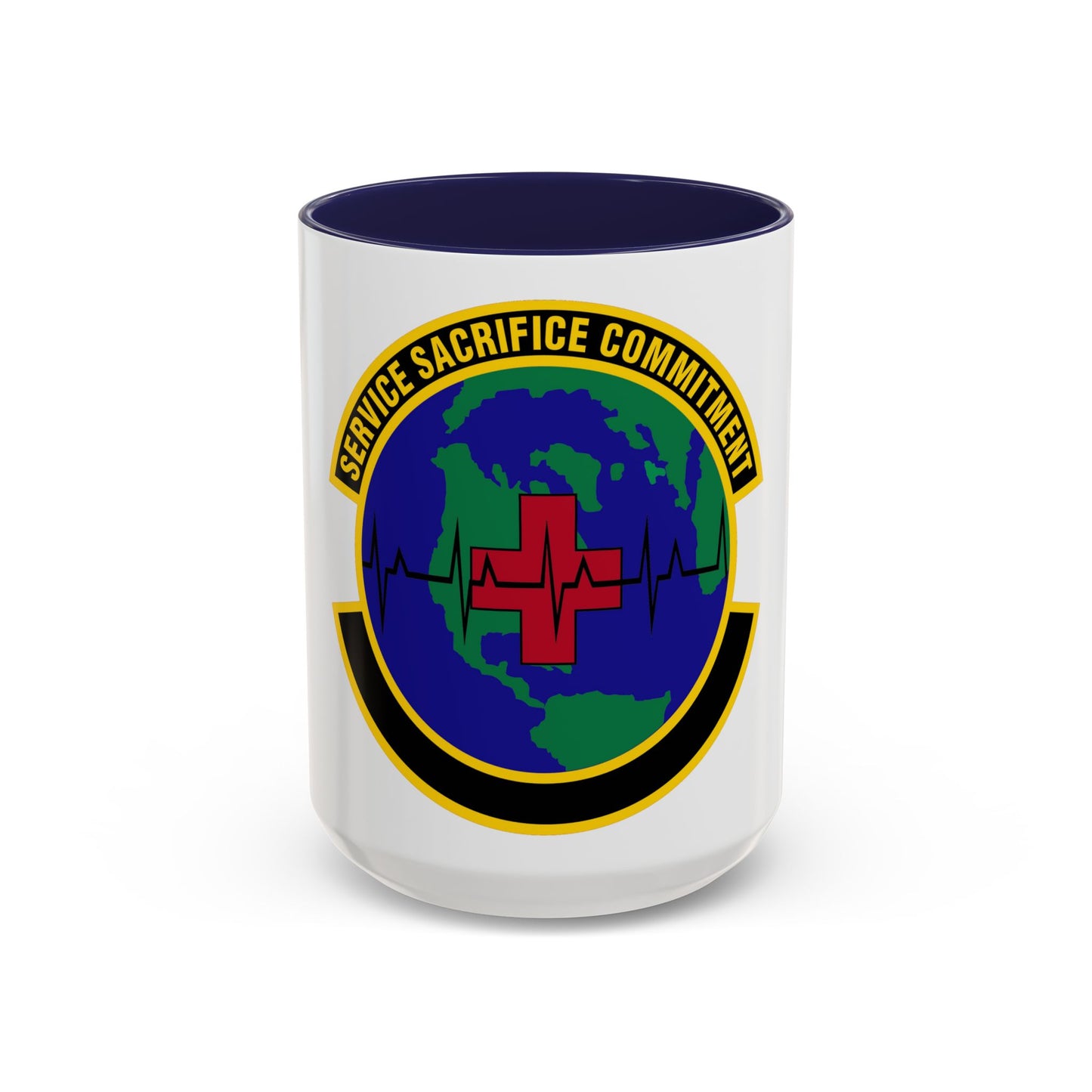 28 Operational Medical Readiness Squadron AFGSC (U.S. Air Force) Accent Coffee Mug