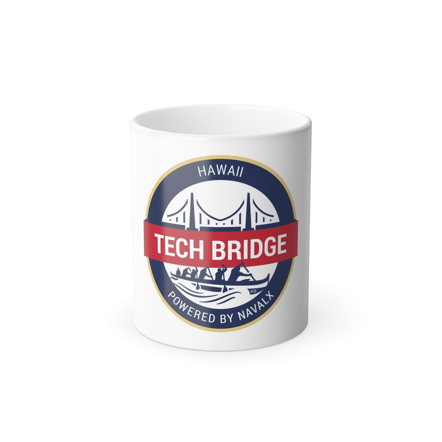 Tech Bridge Hawaii (U.S. Navy) Color Changing Mug 11oz
