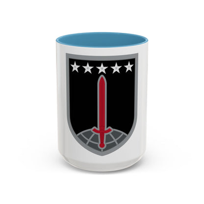 1ST MULTIDOMAIN TASK FORCE (U.S. Army) Accent Coffee Mug