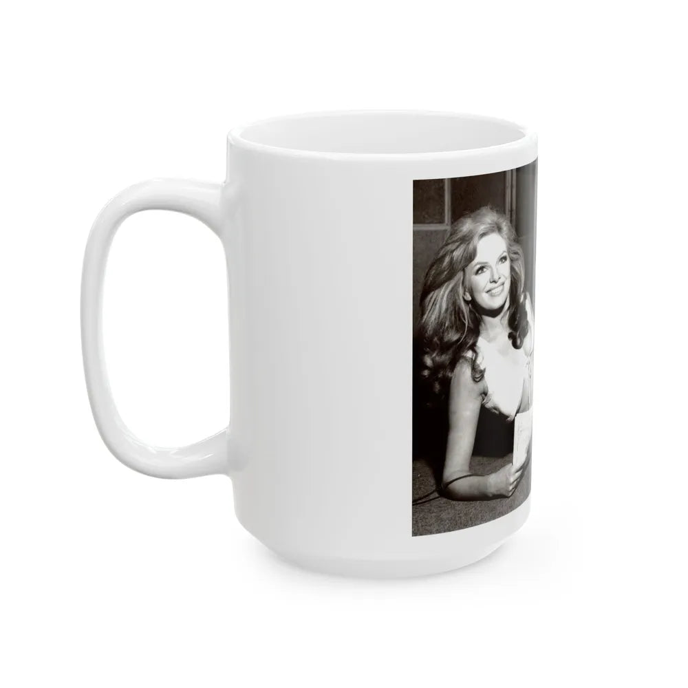 Julie Ege #111 (Vintage Female Icon) White Coffee Mug-Go Mug Yourself