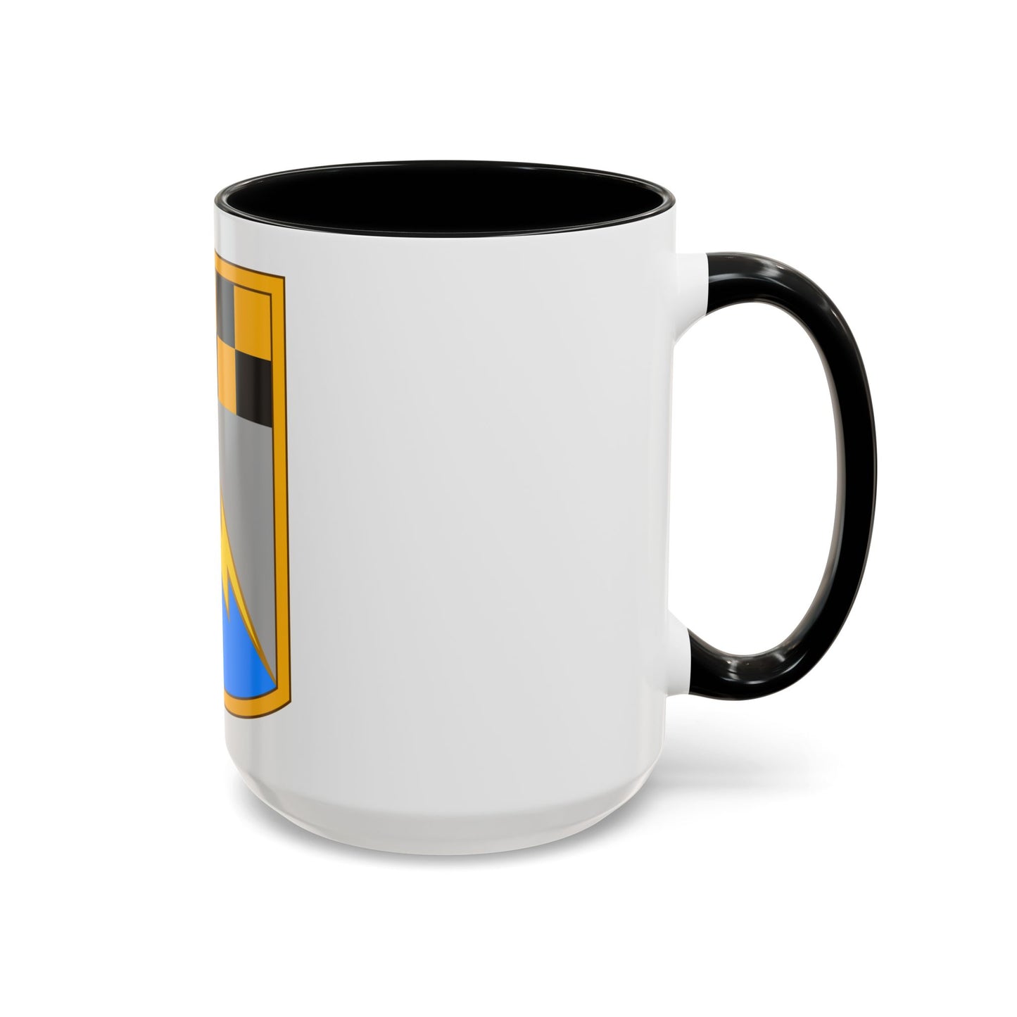 525th Expeditionary Military Intelligence Brigade (U.S. Army) Accent Coffee Mug