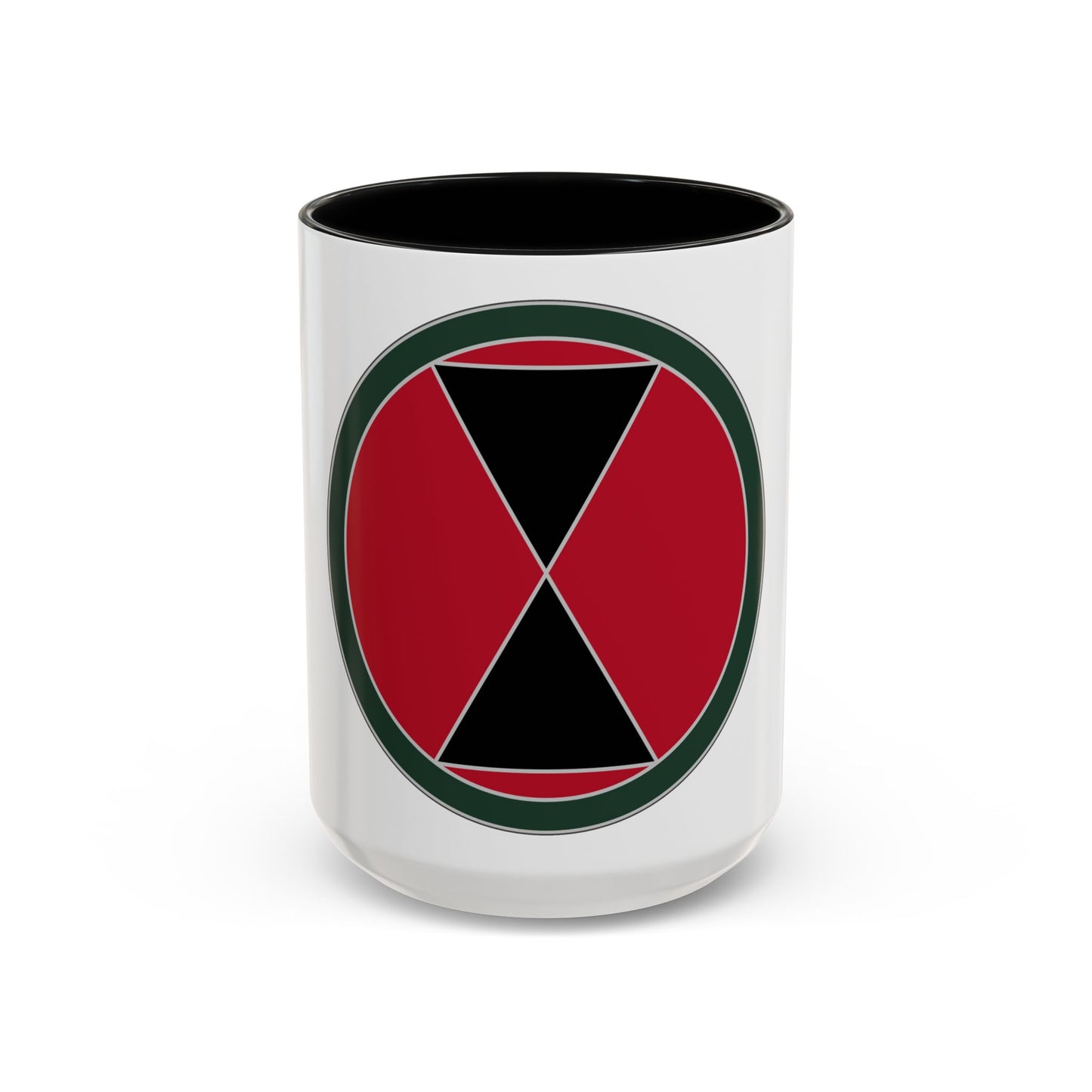 7 Infantry Division (U.S. Army) Accent Coffee Mug
