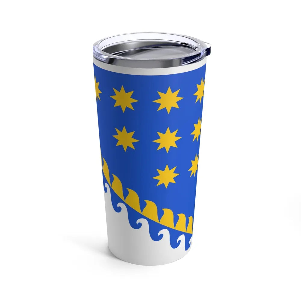 Flag of Dnipropetrovsk Oblast Ukraine - Tumbler 20oz-Go Mug Yourself