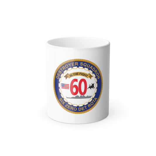 Destroyer Sq 60 Det Rota (U.S. Navy) Color Changing Mug 11oz