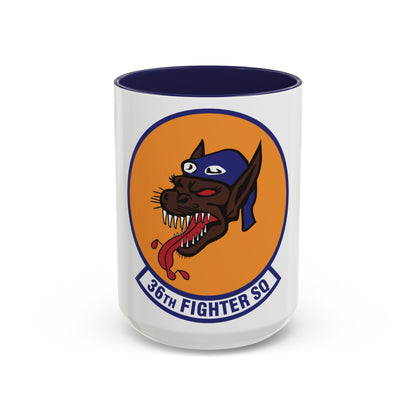 36th Fighter Squadron (U.S. Air Force) Accent Coffee Mug