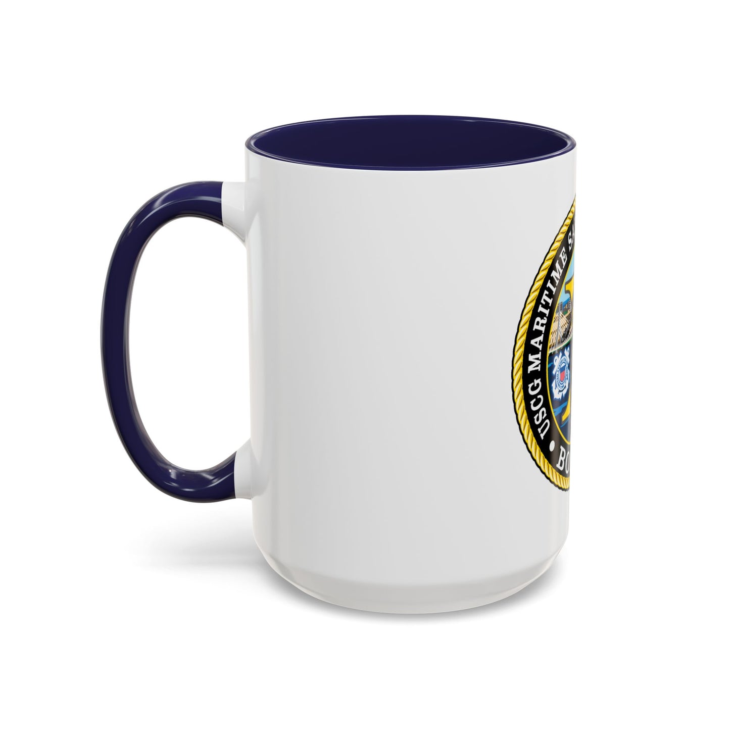 USCG Maritime Safety & Sec Team MSST Boston (U.S. Coast Guard) Accent Coffee Mug