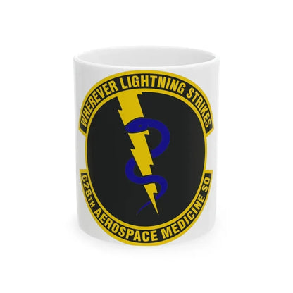 628th Aerospace Medicine Squadron (U.S. Air Force) White Coffee Mug 11oz - Go Mug Yourself