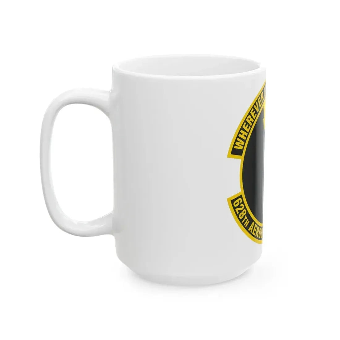 628th Aerospace Medicine Squadron (U.S. Air Force) White Coffee Mug - Go Mug Yourself