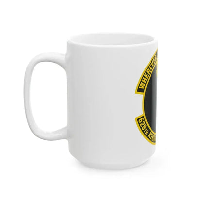 628th Aerospace Medicine Squadron (U.S. Air Force) White Coffee Mug - Go Mug Yourself