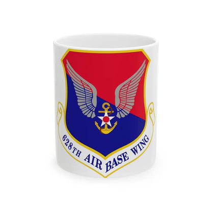 628th Air Base Wing (U.S. Air Force) White Coffee Mug-11oz-Go Mug Yourself