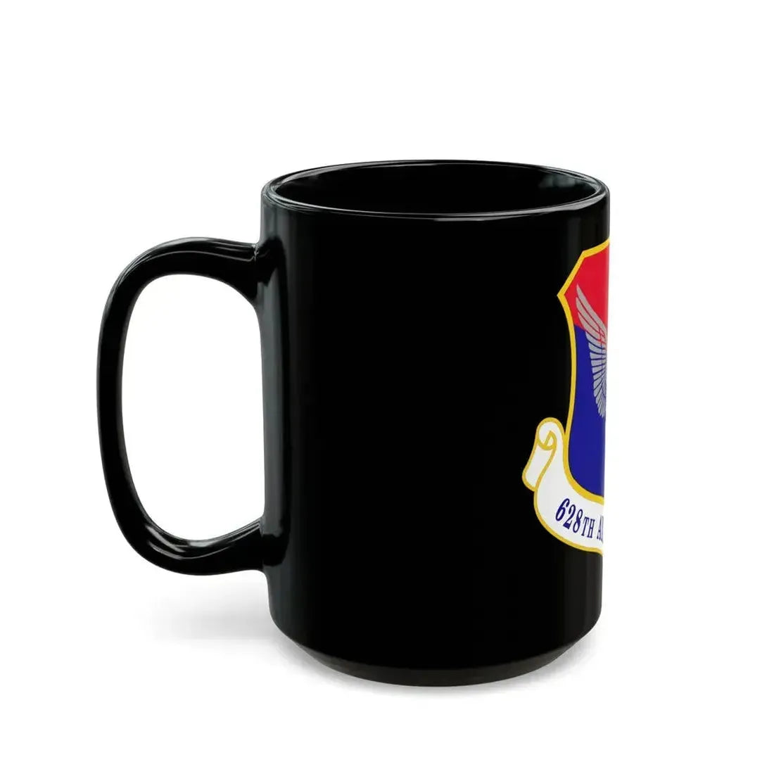 628th Air Base Wing (U.S. Air Force) Black Coffee Mug - Go Mug Yourself