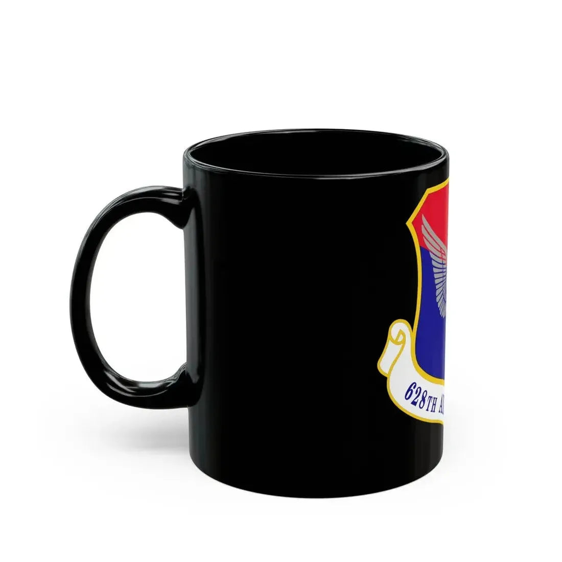 628th Air Base Wing (U.S. Air Force) Black Coffee Mug - Go Mug Yourself