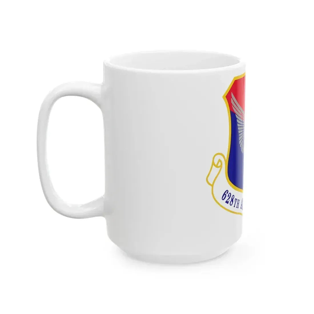 628th Air Base Wing (U.S. Air Force) White Coffee Mug - Go Mug Yourself