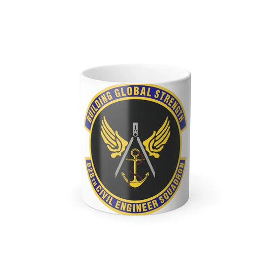 628th Civil Engineer Squadron (U.S. Air Force) Color Changing Mug 11oz - Go Mug Yourself