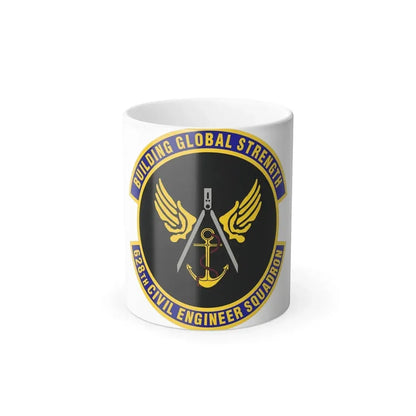 628th Civil Engineer Squadron (U.S. Air Force) Color Changing Mug 11oz - Go Mug Yourself