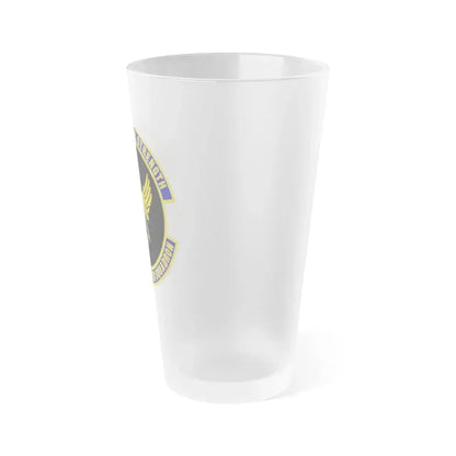 628th Civil Engineer Squadron (U.S. Air Force) Frosted Pint Glass 16oz - Go Mug Yourself