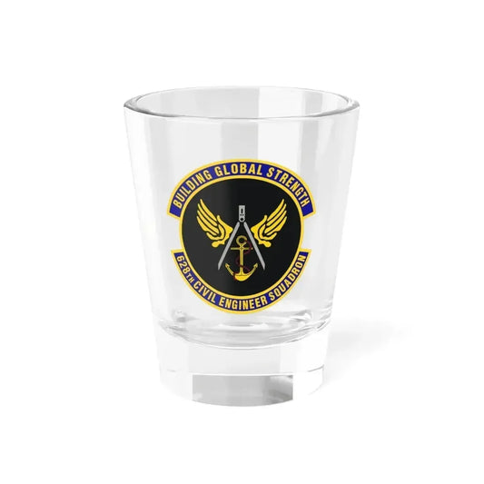 628th Civil Engineer Squadron (U.S. Air Force) Shot Glass 1.5oz 1.5oz - Go Mug Yourself