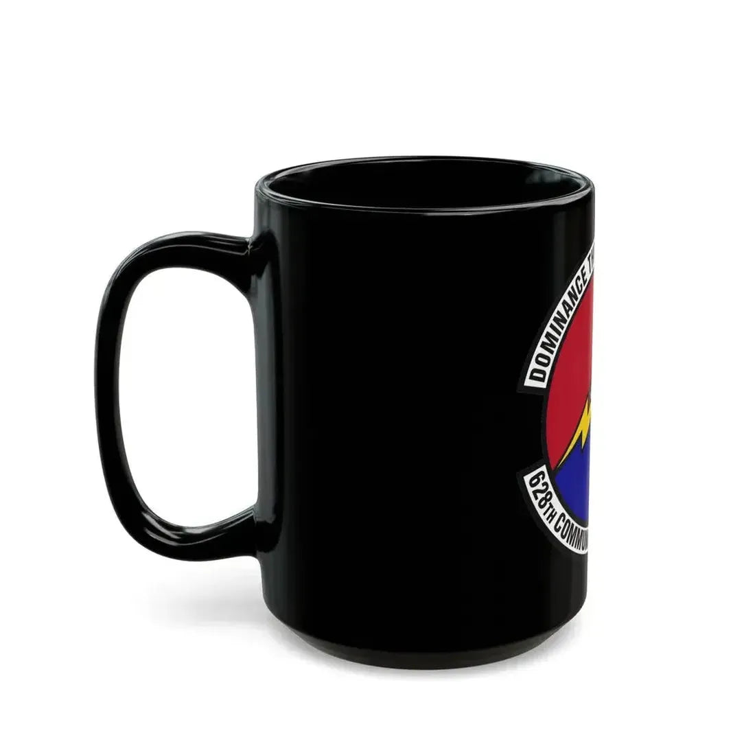 628th Communications Squadron (U.S. Air Force) Black Coffee Mug - Go Mug Yourself