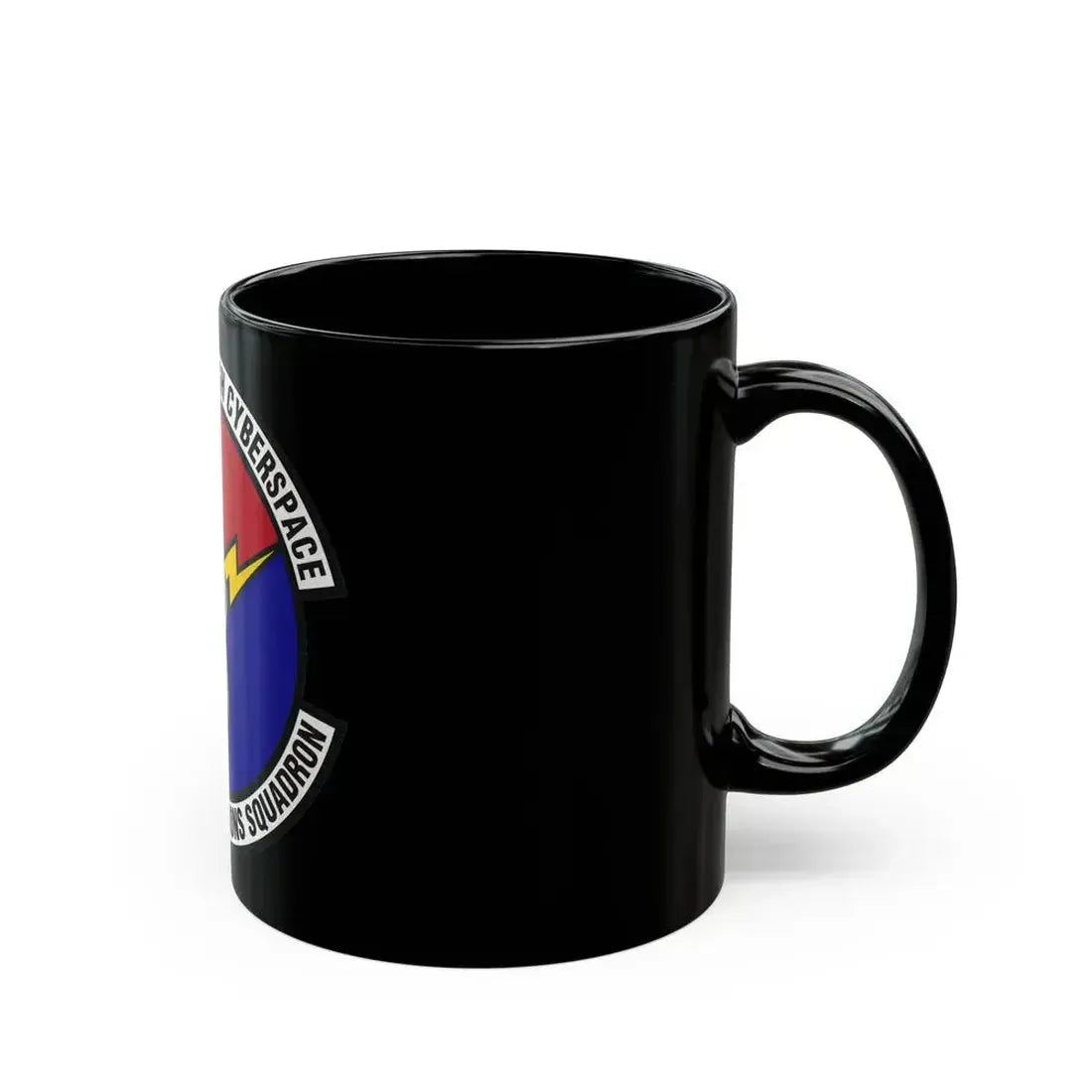 628th Communications Squadron (U.S. Air Force) Black Coffee Mug - Go Mug Yourself