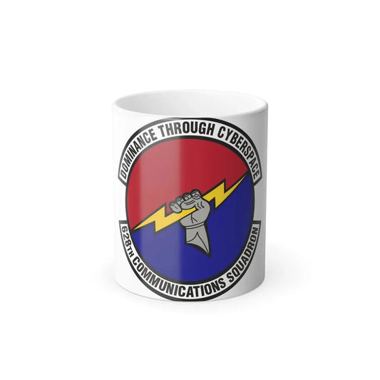 628th Communications Squadron (U.S. Air Force) Color Changing Mug 11oz - Go Mug Yourself