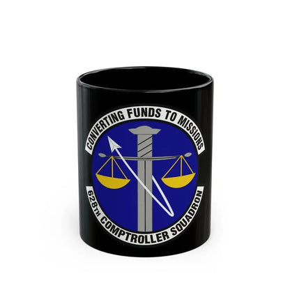 628th Comptroller Squadron (U.S. Air Force) Black Coffee Mug - Go Mug Yourself