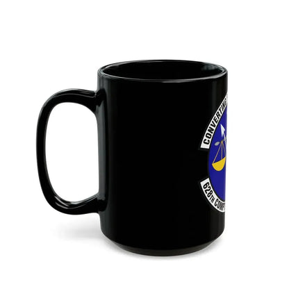 628th Comptroller Squadron (U.S. Air Force) Black Coffee Mug - Go Mug Yourself