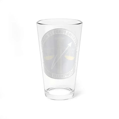 628th Comptroller Squadron (U.S. Air Force) Pint Glass 16oz - Go Mug Yourself