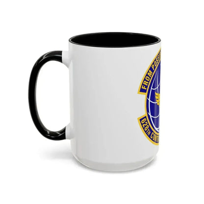 628th Contracting Squadron (U.S. Air Force) Accent Coffee Mug - Go Mug Yourself