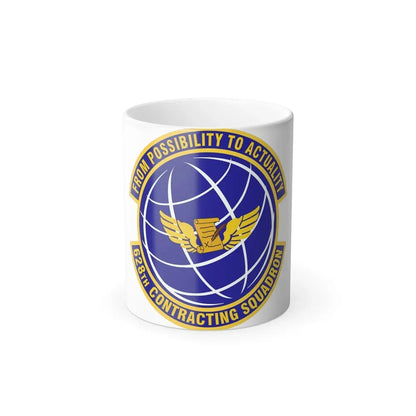 628th Contracting Squadron (U.S. Air Force) Color Changing Mug 11oz - Go Mug Yourself