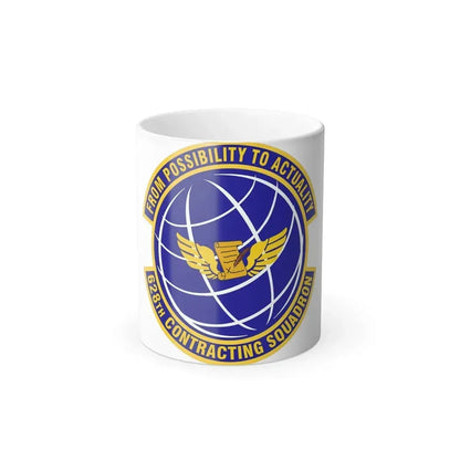 628th Contracting Squadron (U.S. Air Force) Color Changing Mug 11oz - Go Mug Yourself