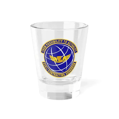 628th Contracting Squadron (U.S. Air Force) Shot Glass 1.5oz 1.5oz - Go Mug Yourself