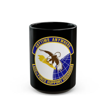 628th Force Support Squadron (U.S. Air Force) Black Coffee Mug-15oz-Go Mug Yourself